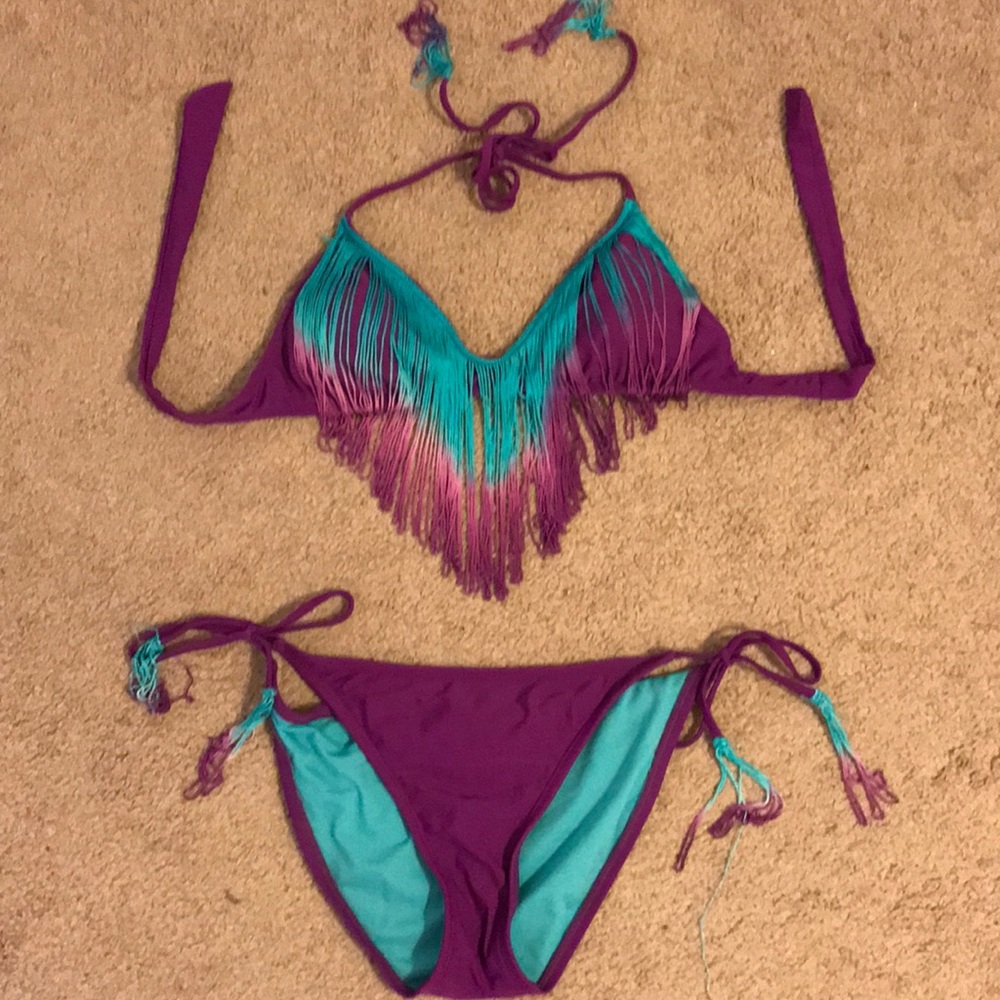 Purple/Blue Bikini